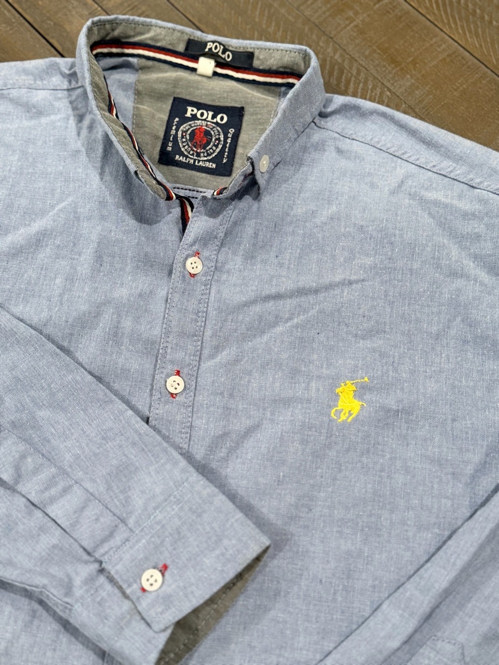 Polo Ralph Lauren Premium Quality Blue Button-Down Shirt Men’s Small